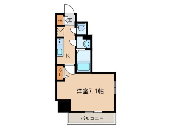 ディアレイシャス金山の物件間取画像